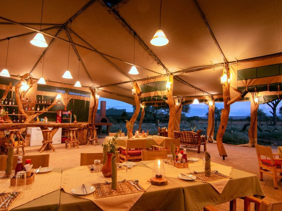 Are meals included in safari accommodation
